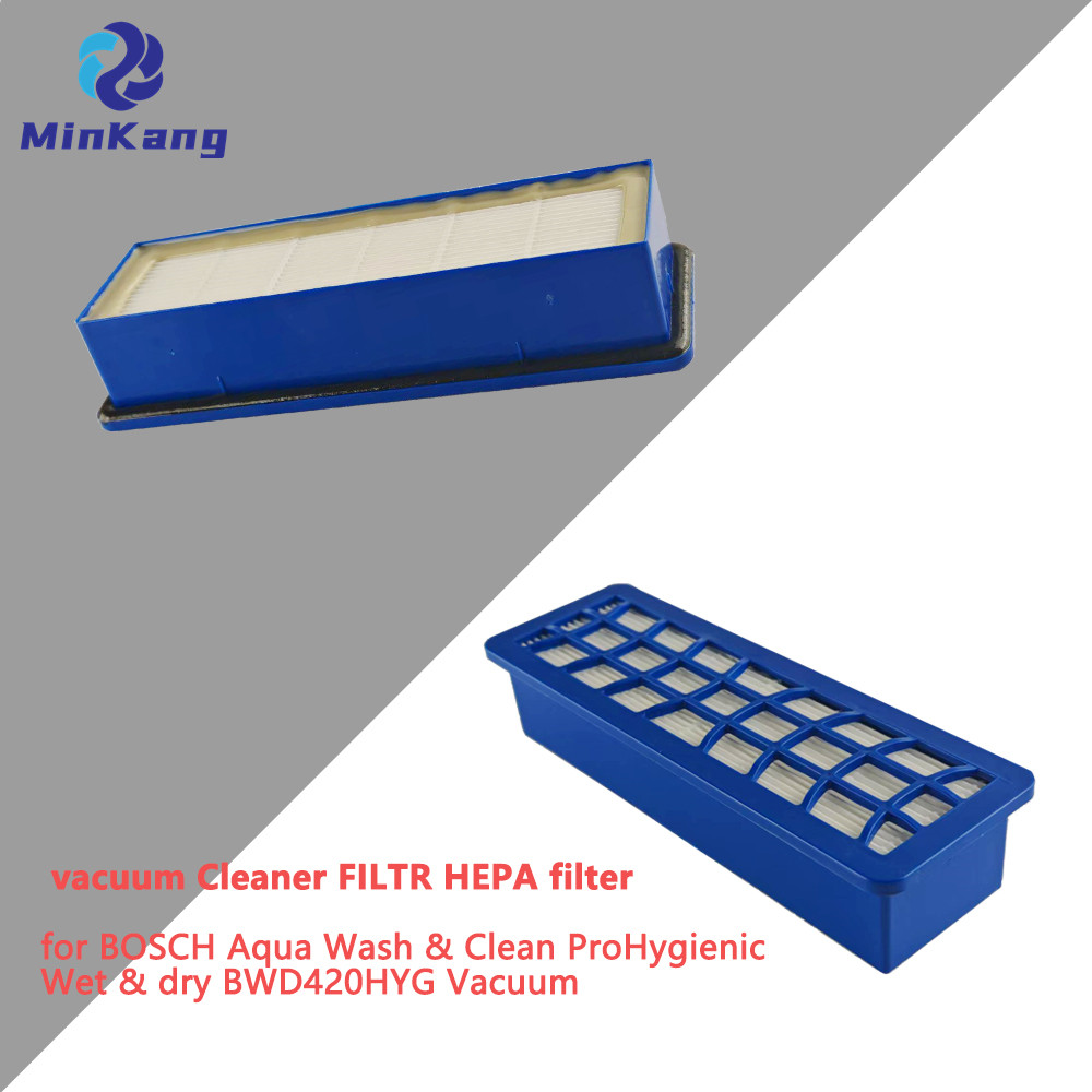 Filtro Hepa Filtr de aspiradora para Bosch Aqua Wash & Limpie PROHYGIENIC WET & SECH BWD420 Hyg Vacuum