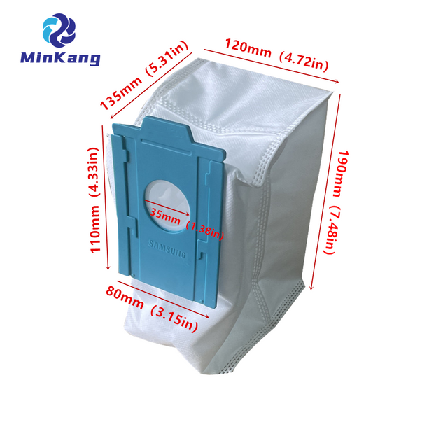 VCA-RDB95B Bolsa de filtro de polvo de aspiradora para Bespoke Jet Samsung Bot 