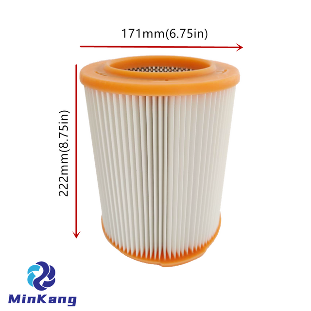  #Filtro HEPA plisado de reemplazo #VF8000 para la mayor aspiradora seca húmeda de 5-16 galones 