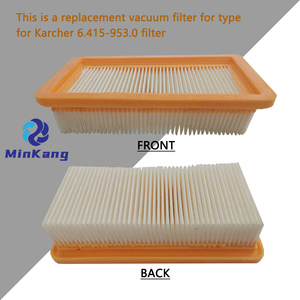 Filtro de vacío para el filtro Karcher 6.415-953.0 Aspiradora 