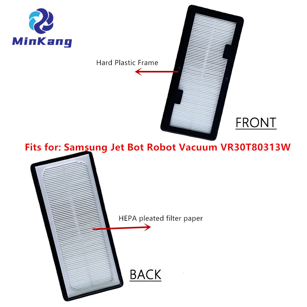 Filtro HEPA premotor para aspiradora Robot Samsung Jet Bot VR30T80313W en comparación con el número de pieza: VR8000-1