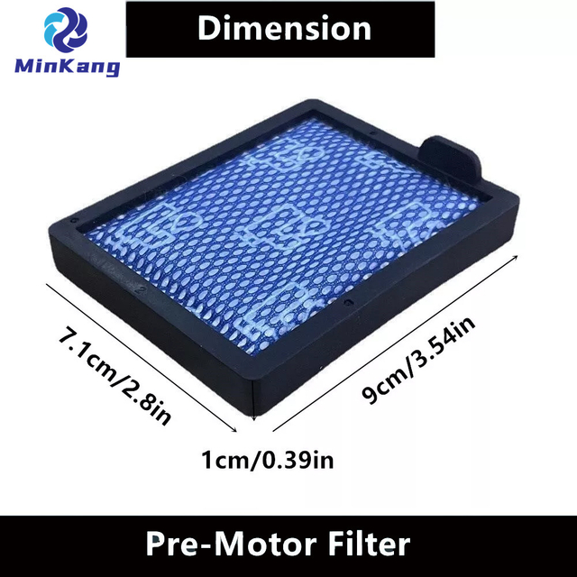 Filtro HEPA de espuma de repuesto premotor y cepillo de limpieza para aspiradoras robot Samsung Jet Bot AI Plus + (SOLO)