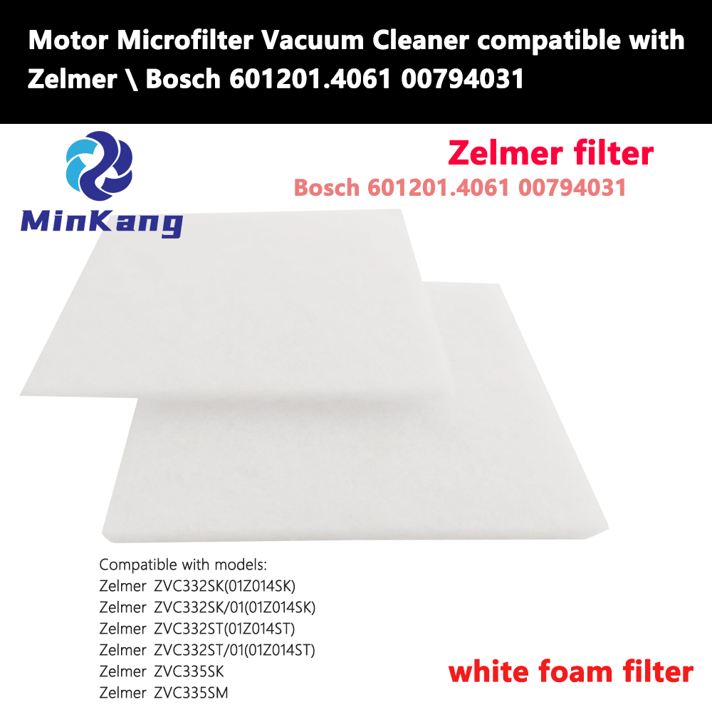 Motor Microfilter Aspiradora para Zelmer Bosch 601201.4061 00794031