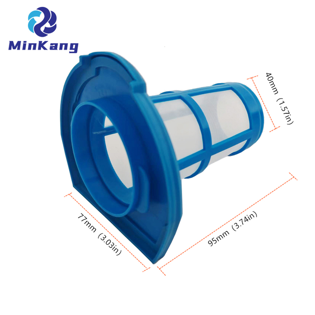 Cesta de filtro HEPA de reemplazo para Vacmaster VSD1801 y VSD1001 Filtro de vacío de lavado