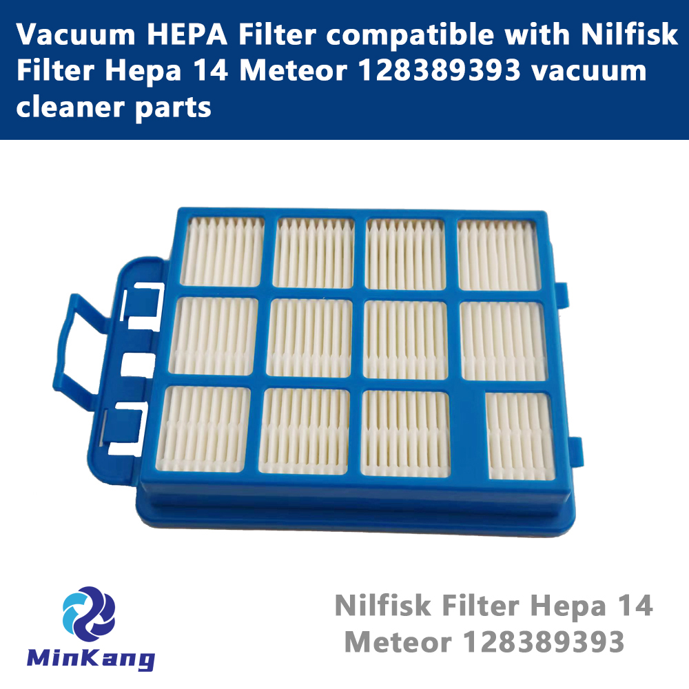 Reemplazo de filtro HEPA de vacío para filtro Nilfisk Hepa 14 Meteor 128389393 piezas de aspiradora